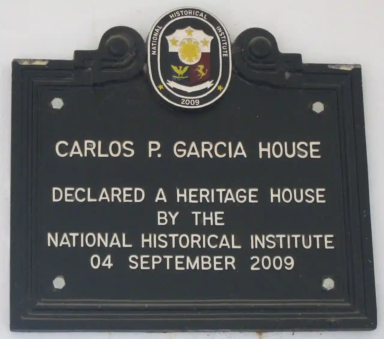 President Carlos P. Garcia Heritage House