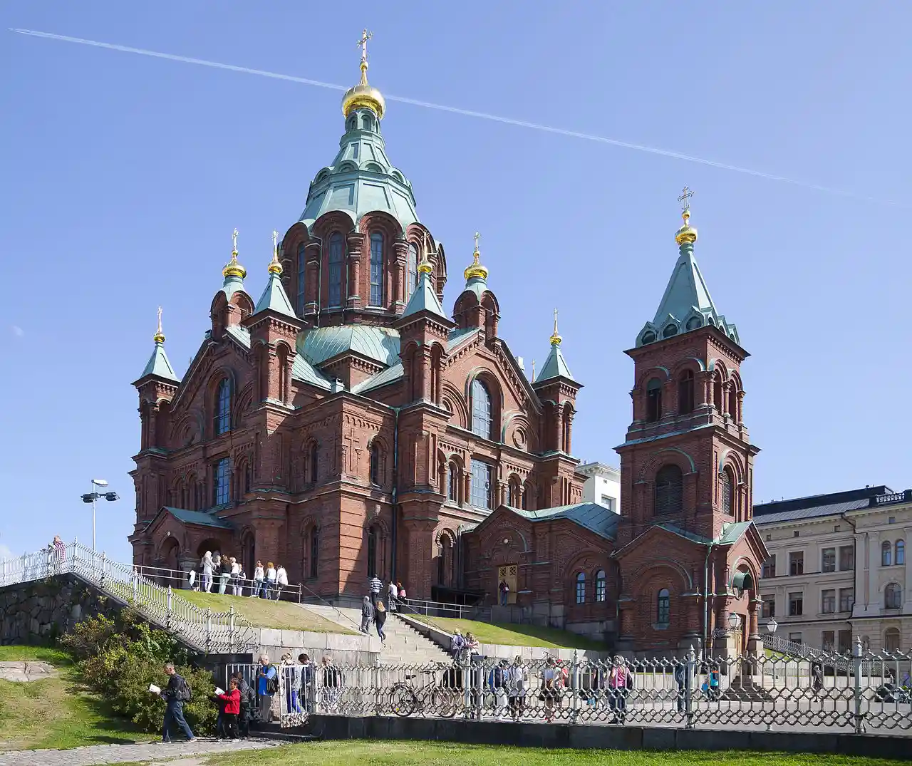 Uspenski Cathedral  is one of TWO Official State Churches of Finland