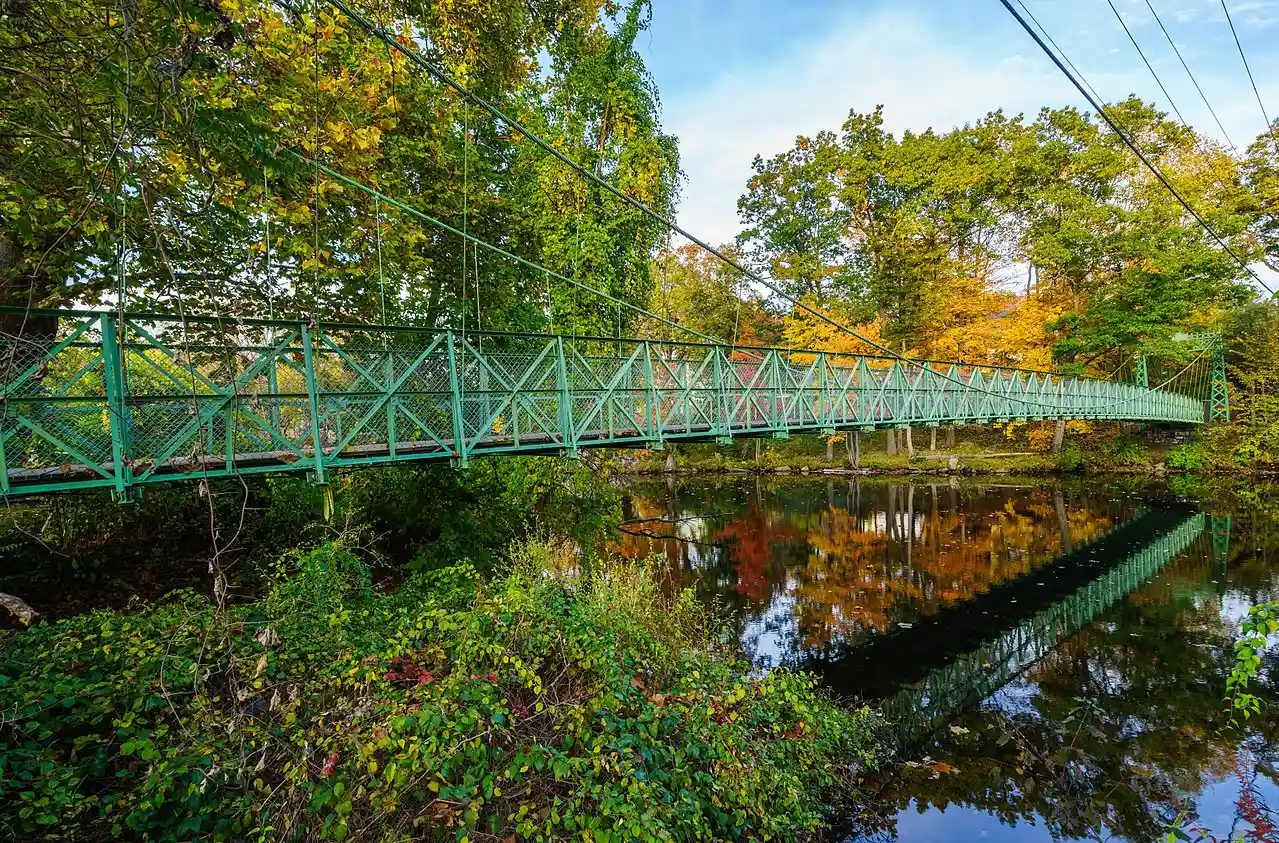 Milford Suspension Bridge