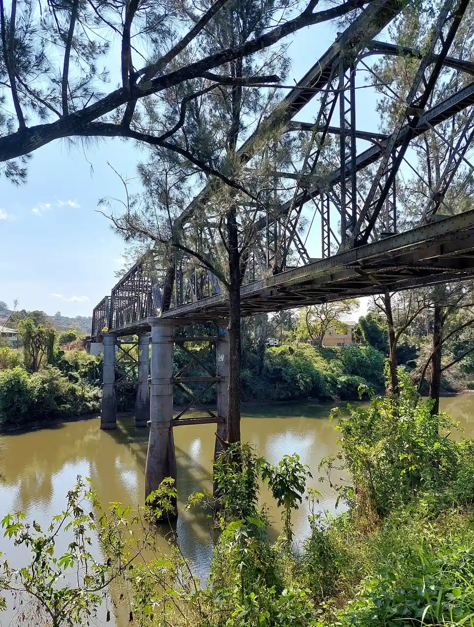 Leycester Creek railway bridge