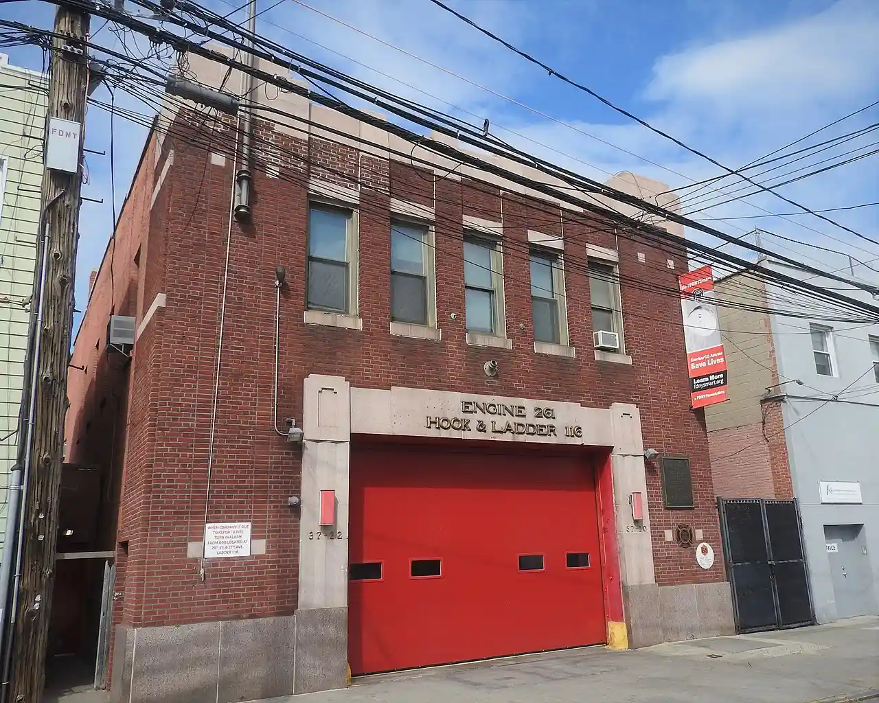 Firehouse, Engine Company 261, Hook & Ladder Company 116