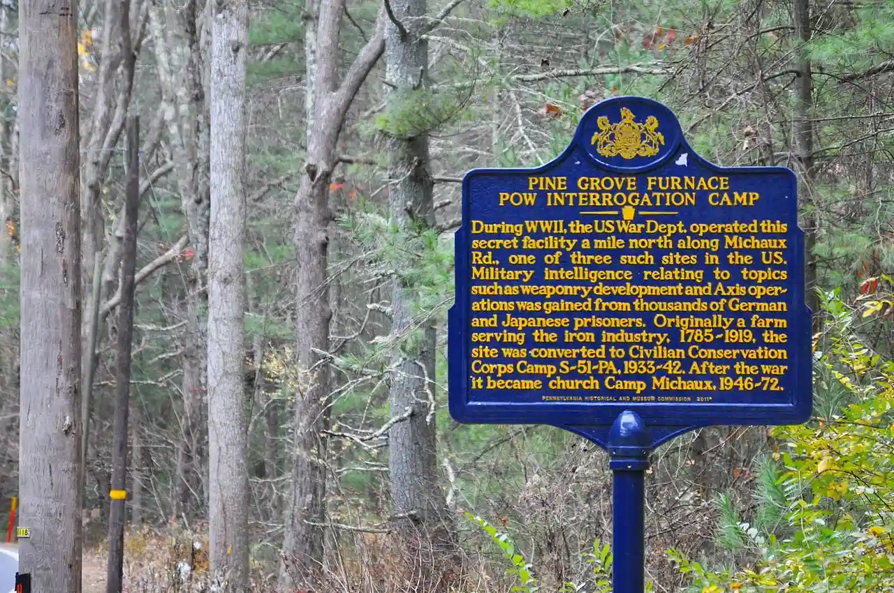 Pine Grove Furnace POW Interrogation Camp