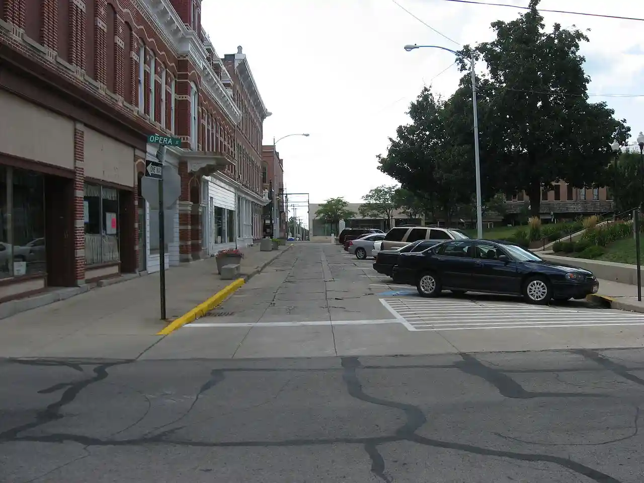 First Concrete Street In U.S.