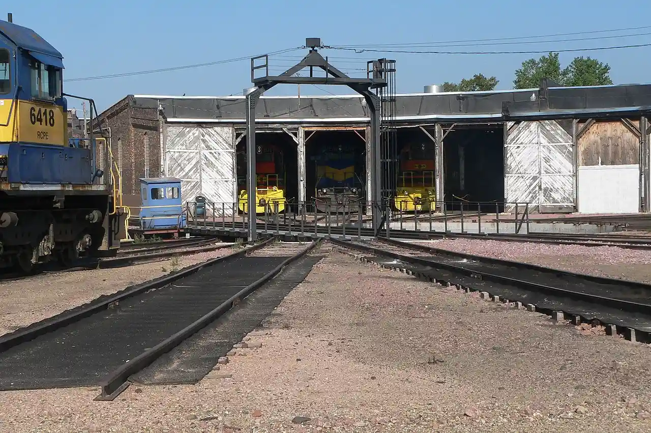 Chicago and North Western Roundhouse