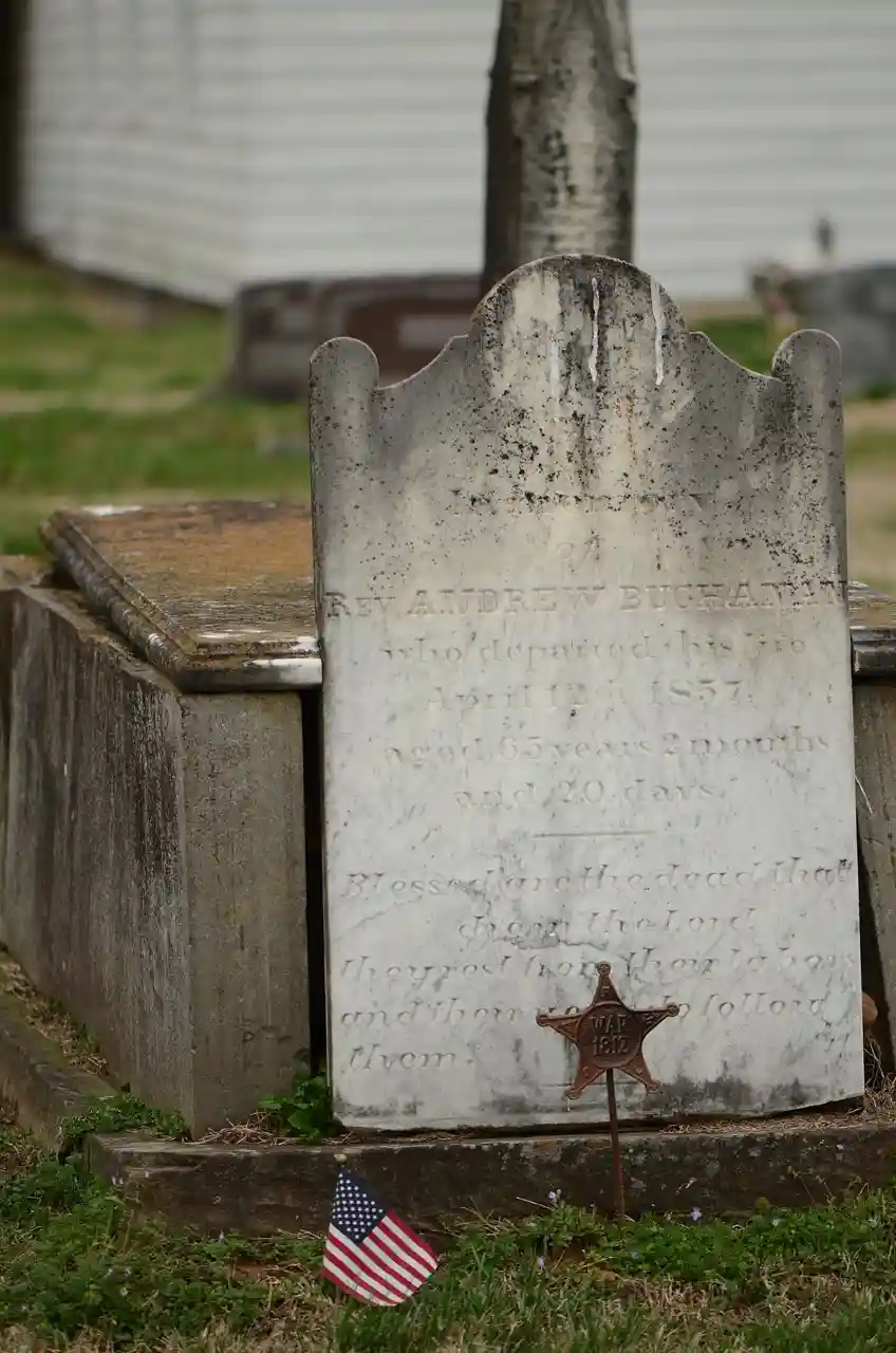 Prairie Grove Cemetery, Historic Section