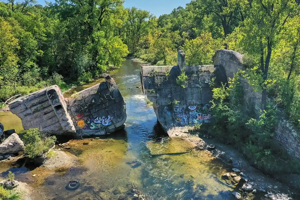 Broken Down Dam