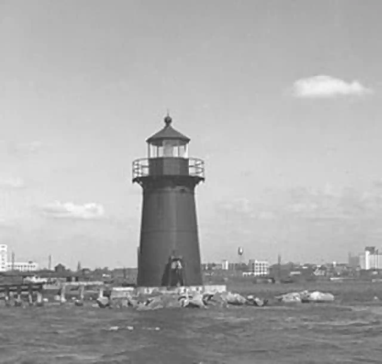 Tongue Point LightBridgeport Breakwater