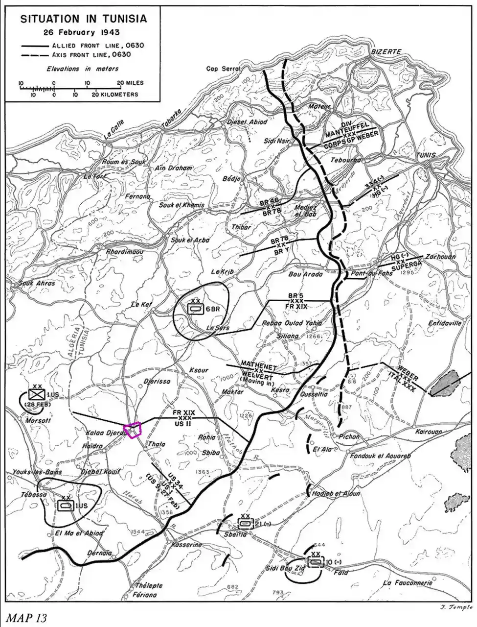 Kalaa Djerda Airfield<BR>