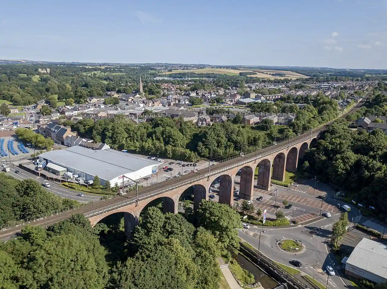Chester Burn viaduct