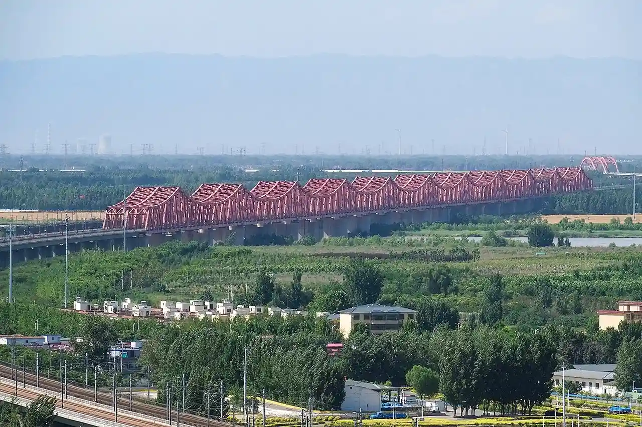 Zhengjiao Intercity Railway Yellow River Bridge