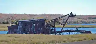 Calumet and Hecla/Quincy Reclaiming Sand Dredge