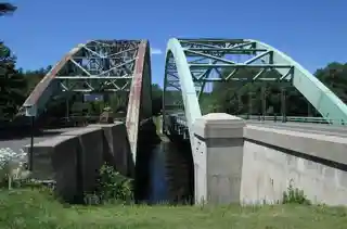 United States Navy Seabees Bridgeand Justice Harlan Fiske Stone Bridge