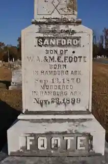 Hamburg Cemetery, Historic Section
