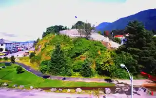 American Flag-Raising Site