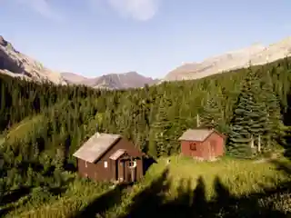 Slide Lake-Otatso Creek Patrol Cabin and Woodshed
