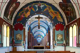 Star of the Sea Church--Kalapana Painted Church