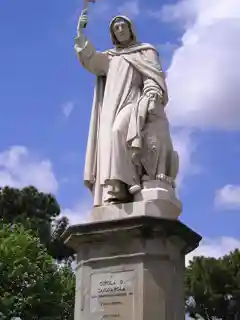 Monument to Savonarola in Piazza Savonarola