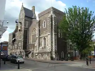 Dover Town Hall and the remains of the Maison Dieu