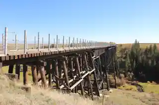 Conant Creek Pegram Truss Railroad Bridge