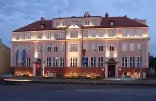 Gasworks building in Bydgoszcz