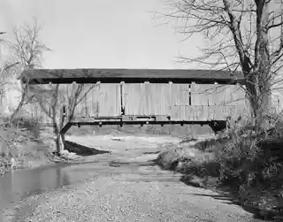 Leatherwood Station Covered Bridge