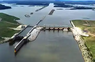 John C Stennis Lock and Dam
