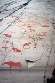 Rock carvings at Alta