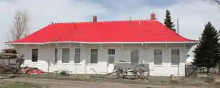 Medicine Bow Union Pacific Depot