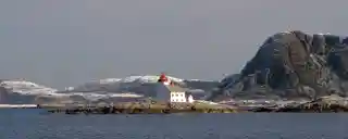 Flåvær Lighthouse Flåvær fyrstasjon