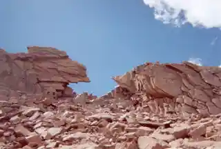 East Longs Peak Trail--Longs Peak Trail--Keyhole Route--Shelf Trail