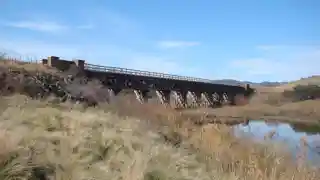 Bredbo River railway bridge