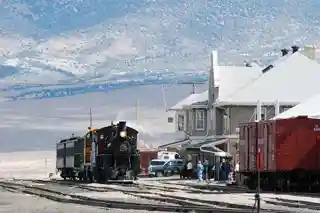 Nevada Northern Railway East Ely Yards, East Ely Depot