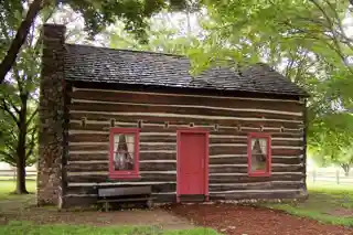 Peter Whitmer log home