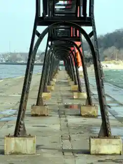 Piers and Revetments at Grand Haven, Michigan
