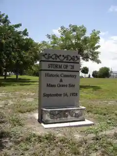 Hurricane of 1928 African-American Mass Burial Site