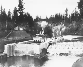 Yamhill River Lock and Dam