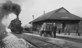 Illinois Central Railroad Station and Freight Depot