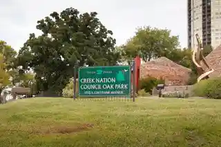 Creek Nation Council Oak Tree