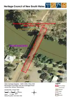 Murrumbidgee River railway bridge