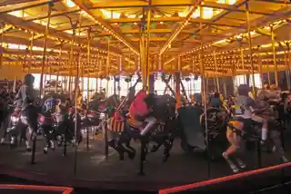 Santa Cruz Looff Carousel and Roller Coaster