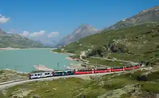 Bernina railway line