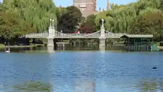 Boston Public Garden Foot Bridge