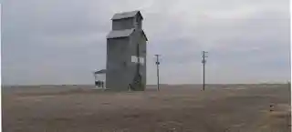 Hooker Woodframe Grain Elevator
