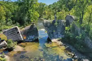 Broken Down Dam