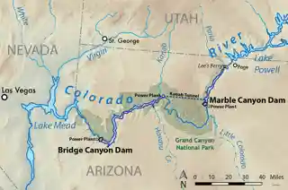 Bridge Canyon Dam