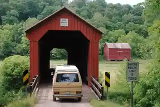 Hune Covered Bridge