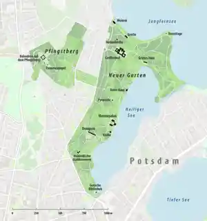 New Garden, Potsdam