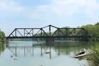Riverside Swinging Bridge