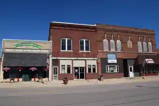 Business Part of Olin Historic District