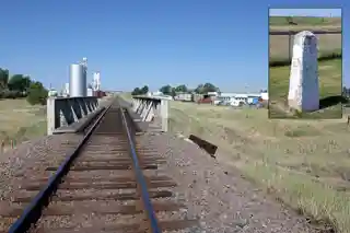 Comanche Crossing of the Kansas Pacific Railroad